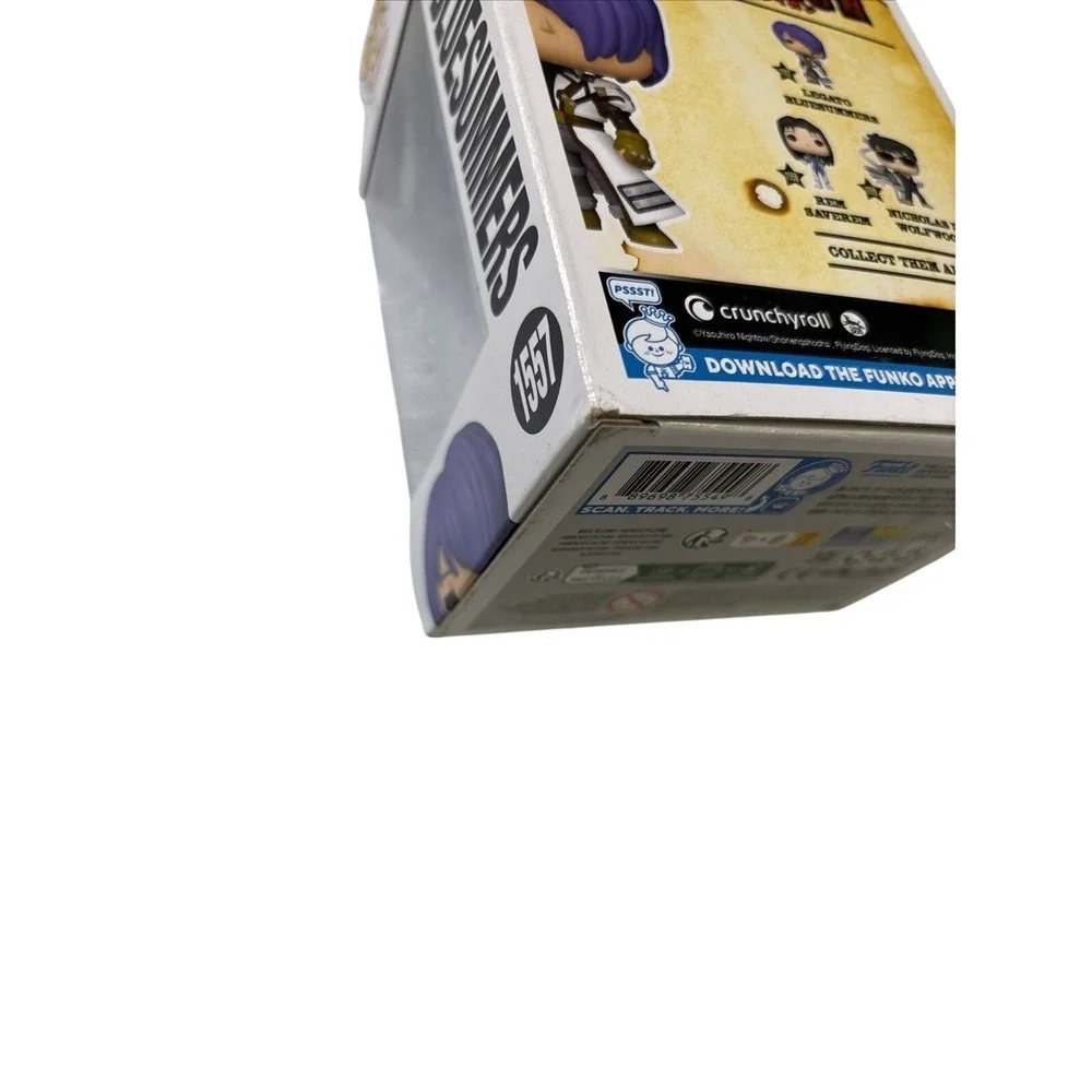 Funko Pop! Animation Trigun Legato Bluesummers #1557 Vinyl Figure New